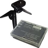 HQRP Replacement EN-EL3E ENEL3E Premium Battery w/ Cover for NIKON DSLR D200 D80 D-200 D-80 D 200 D 80 Digital SLR Camera + Black Mini Tabletop Tripod