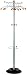 Kitchen & Housewares : Alba Coat Stand Wave H1750mm Ref PMWAVE