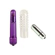 California Exotics / Swedish Erotica Waterproof Travel Blaster Purple Vibrator Adult Sex Toy Kit