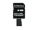 CnMemory Micro Secure Digital (Micro SD) Speicherkarte 2 GB (inkl. Adapter)