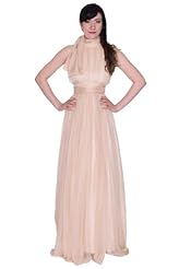 Chiffon/Satin/Knit  Sheer Turtleneck Bridesmaid Dress/Wedding Dress  With a Bow(s)