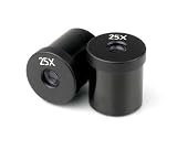 Pair of 25X Microscope Eyepieces (23mm)