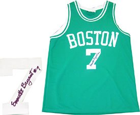 Emmette Bryant Autographed / Signed Boston Celtics Authentic Jersey