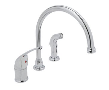 Reliaflow 8 Chrome Kitchen w/Side Sprayer