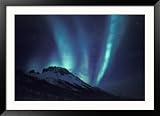 Aurora Borealis Above the Brooks Range, Gates of the Arctic National Park, Alaska, USA Collections Framed Photographic Poster Print by Hugh Rose, 45x32