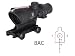 Trijicon ACOG 4x32 DI Amb HS/Dot 223 Ball Gun Scope TA31H-A