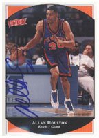 Alan Houston, New York Knicks, 1999 Victory Autographed Card