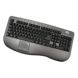 Adesso AKB-430UG Win-Touch Pro Desktop Keyboard with Glidepoint Touchpad. 107KEYS USB WIN-TOUCH PRO MULTIMEDIA KEYBOARD PC HOT KEYS KEYB. USB - 107 Keys - Graphite