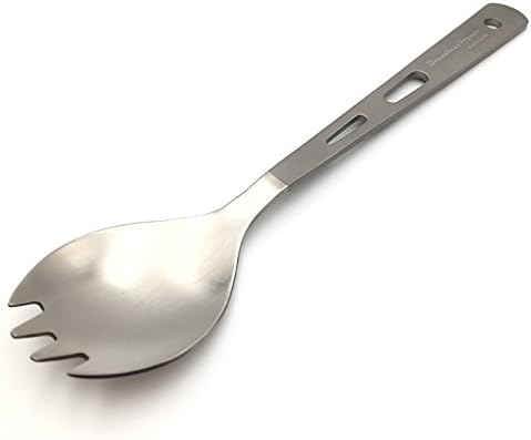 Boundless Voyage 17.5g Titanium Fork Camping Spork Outdoor Spoon