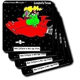 Londons Times Space The Final Frontier Cartoons - Alien In Midlife Crises - Coasters
