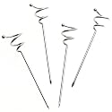 Amco Stainless-Steel Cocktail Picks, Set of 4
