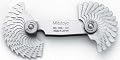 Mitutoyo 188-101 Whitworth Screw Pitch Gages with 30 leaves