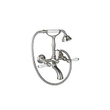 Buy Rohl A1401LCPN Country Bath Exposed Wall Mounted Tub Shower Mixer with Handshower... by Rohl