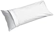 Fresh Ideas Cotton Rich 20 by 54-Inch Body Pillow Cover, White