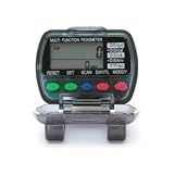 Dual Function Pedometer, Colour:blue
