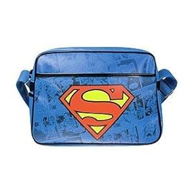  Superman Shoulder Bag / Official Merchandise / DC Comics messenger Bag / Warner Bros