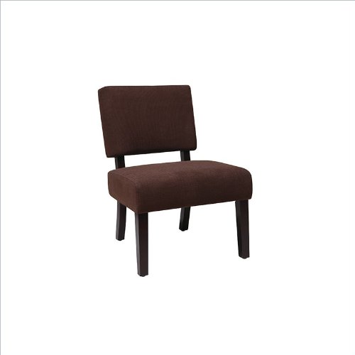 Avenue Six Jasmine Accent Chair in Finesse Walnut