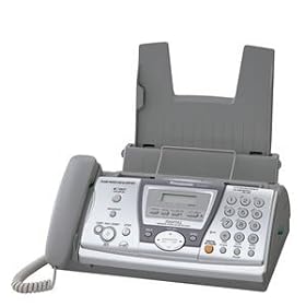 Slim cabinet fax machine
