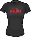 Mrs. Schilling Women's Babydoll T Shirt Small thru XL in 8 Colors