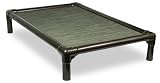 Kuranda Walnut PVC Chewproof Dog Bed - Medium (35x23) - Vinyl Weave - Sage