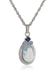 The Vatican Library Collection Wonderer Thinker-Angel Cameo Necklace