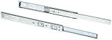 Shop Fox D3024 14-Inch 3/4-Ext Drawer Slide 80-Pound Capacity Side Mount, Pair