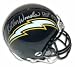 Kellen Winslow Autographed San Diego Chargers Riddell Mini Helmet Inscribed with 