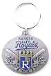 Kansas City Royals Oval Pewter Keychain