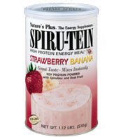 Spiru-tein (Spirutein) Strawberry Banana 1.12 lb - 1.1 lbs - Powder