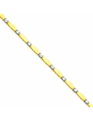 14K Gold 3mm Diamond Tennis Bracelet Mounting