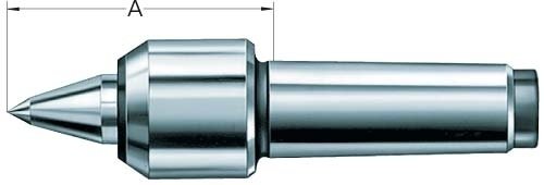 Produkt-Bild: R&Ouml;HM Mitlaufende Zentrierspitze MK 4 verl&auml;ngert schlank