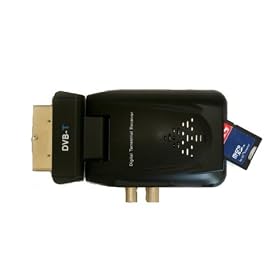 SCART FREEVIEW, DIGITAL TV RECEIVER RECORDER TUNER SET TOP BOX, USB MEMORY RECORDER, SD CARD READER, HINGED for LCD TVs