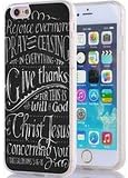 Iphone 6 Plus Case,Chalkboard bible verse Case for Iphone 6S Plus