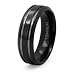 Black Titanium Ring (Sizes 7-13.5)
