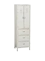 Metal Loft Armario New York Loft Blanco