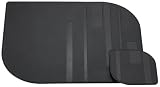 Black Faux Leather Coaster - Set of 4