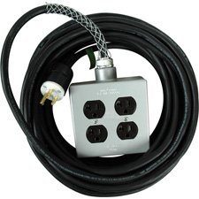 New TecNec Stage Systems Power Cable 50 Feet 15 Amp Aluminum 4 Outlet Stage Box Highest Standards