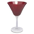 Braid Martini Glasses Set of 6 - Ruby