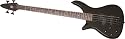 Rogue LX200BL Series II Left-Handed Bass Guitar, Pearl Black