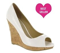 Gwen White Patent Leather