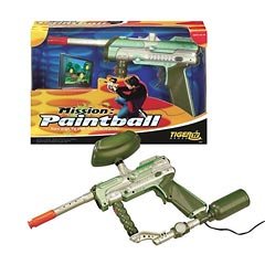 Childrens Toyshop  Toys : Tiger TV Mission Paintball Game