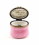 Girl's Porcelain Limoge - Pink 24 Carat - Personalized
