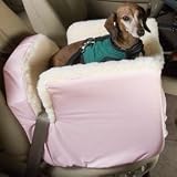 Look-Out Car Seat For Pets Baby Pink