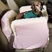Look-Out Car Seat For Pets Baby Pink