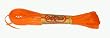 10 yd Fluorescent Orange CraftLace Hank