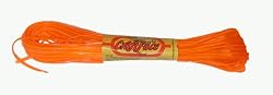 10 yd Fluorescent Orange CraftLace Hank