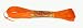 10 yd Fluorescent Orange CraftLace Hank