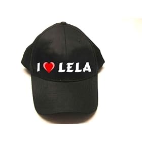 I Love Lela Embroidered Cap