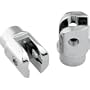 Battistinis Custom Cycles Universal Footpeg Mounts - Chrome 07-200