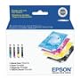 Epson Ink Cartridge Multipack with 1 Each T044120 Black, T044220 Cyan, T044320 Magenta, T044420 Yellow